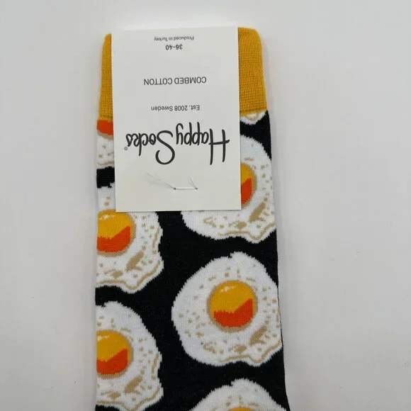 4 Pairs Happy Socks Size Medium Unisex NWT - Picture 11 of 13